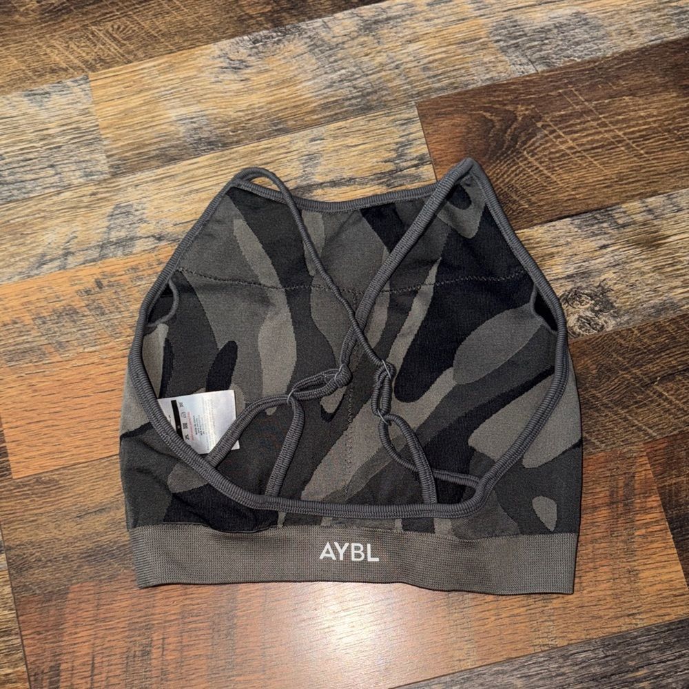 Aybl Women's Black and Grey Bra
